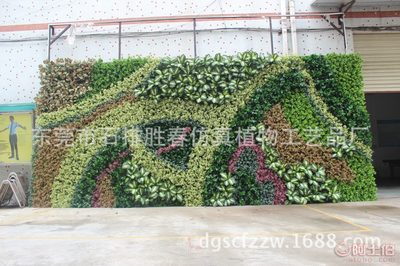 勝春制造 打造婚紗攝影的完美背景——仿真植物墻