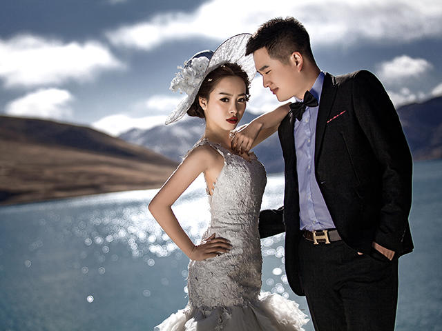 炘炎映畫全球旅拍西藏站 市區婚紗照的獨特魅力