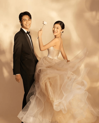 新娘百分百 心動華爾茲婚紗攝影，極致浪漫的室內光影藝術