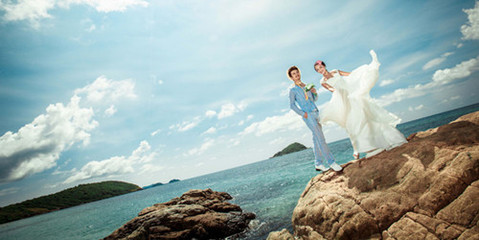 海風輕拂，愛意永恒 海邊婚紗照擺姿指南與拍攝全攻略
